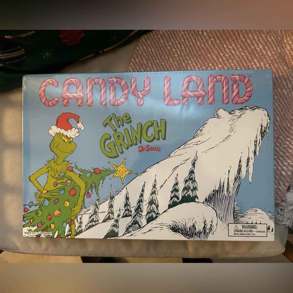 Candy Land The Grinch Board Game